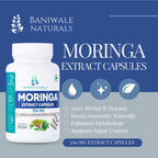 Baniwale Naturals Moringa Capsules 750MG
