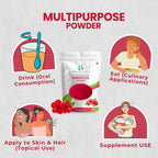 Baniwale Naturals Hibiscus Flower Powder (100g)