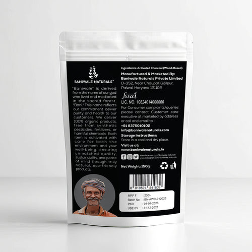Activated Wood Charcoal Powder