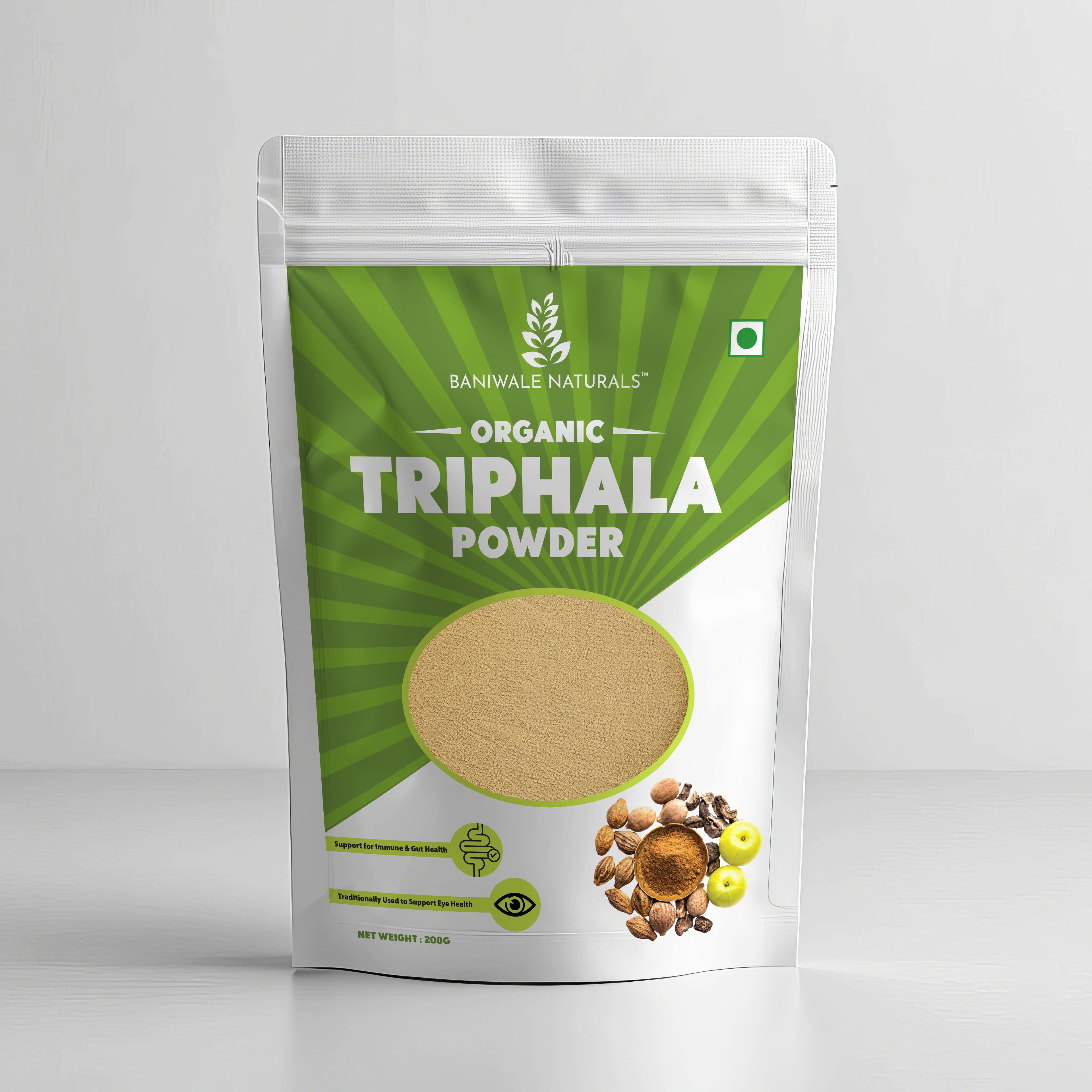 Organic Triphala Powder (200g)