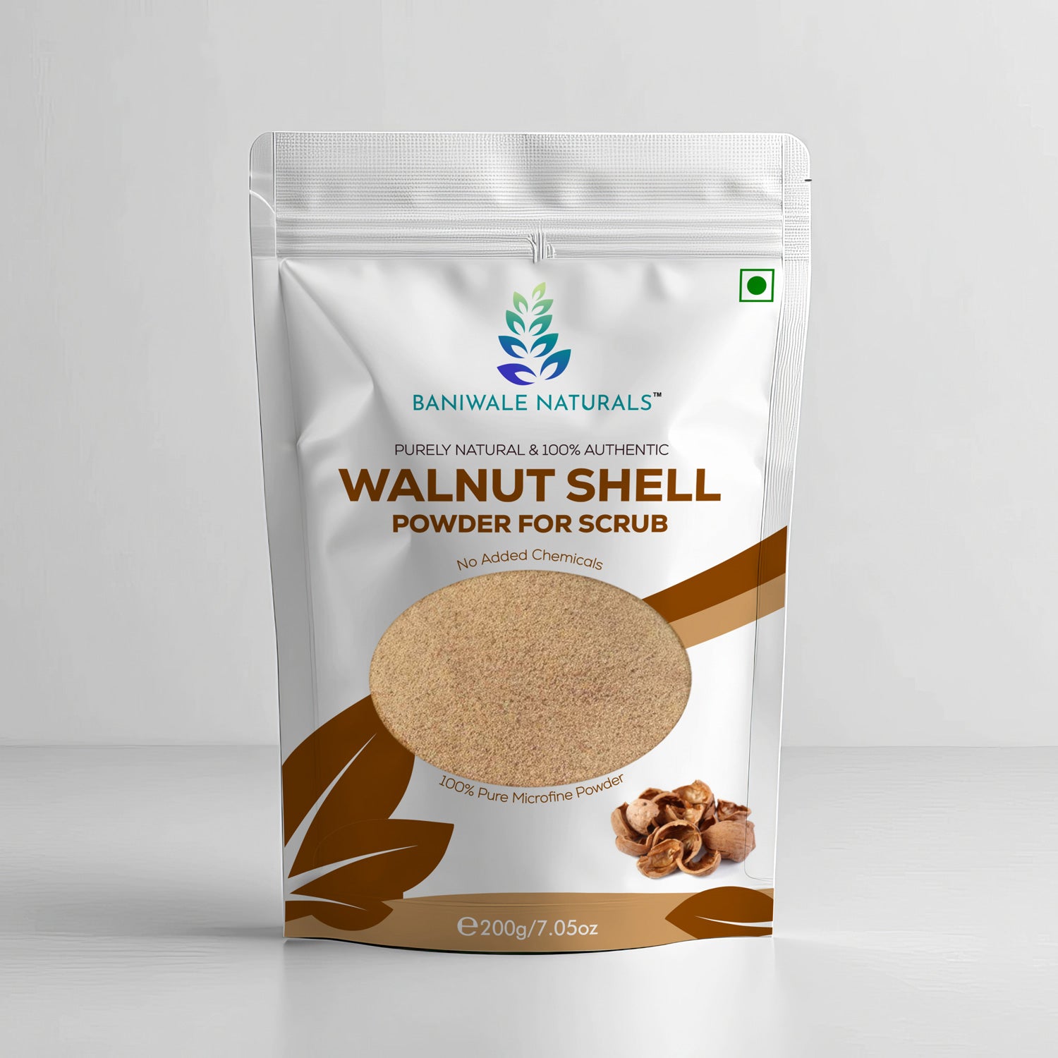 Walnut Shell Powder for Scrub (200g)